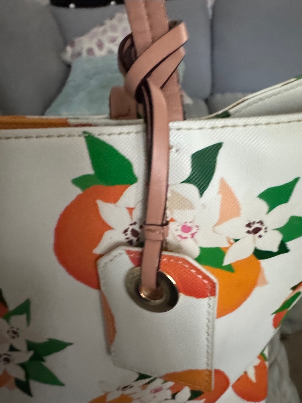 Kate Spade Harding Street Orange Tote - Picture 9 of 16